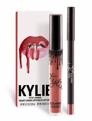 lançou a marca Kylie Lip Kits