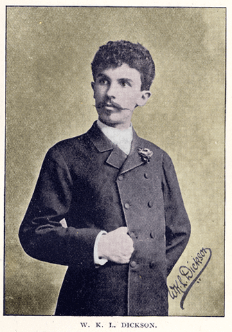 William Kennedy Dickson and Thomas A. Edison