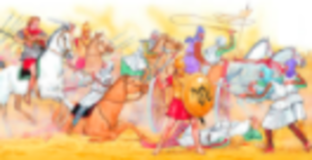 Greeks conquer holy land