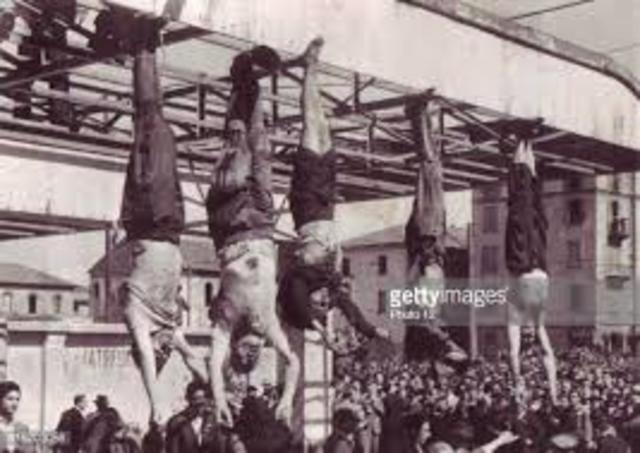 Mussolini is Executed