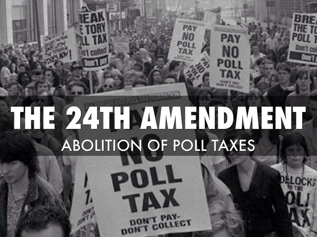 The 24th Amendment