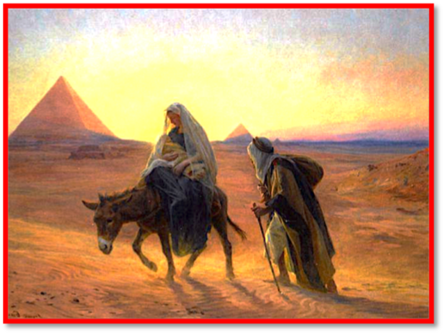 Huida a Egipto