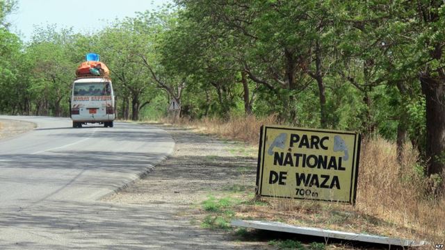 The Waza National Park in Maroua.