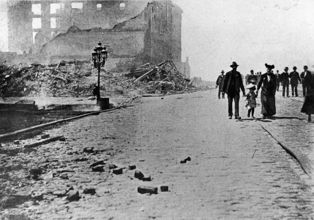 1906 San Francisco Earthquake and Fires