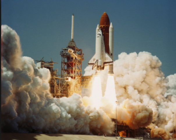 First Challenger is launched