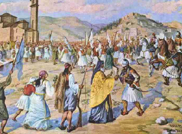 Greeks conquer Holy Land