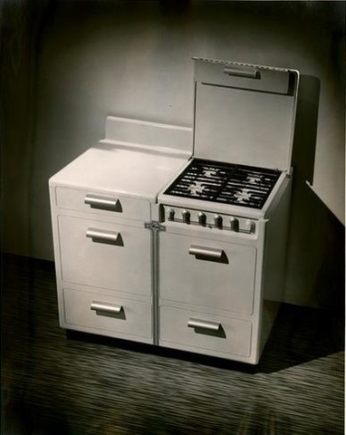 Job 267, Standard Gas Equipment Stove -Norman Bel Geddes