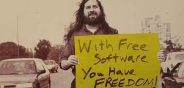 The 'Free Software Foundation' was founded by him