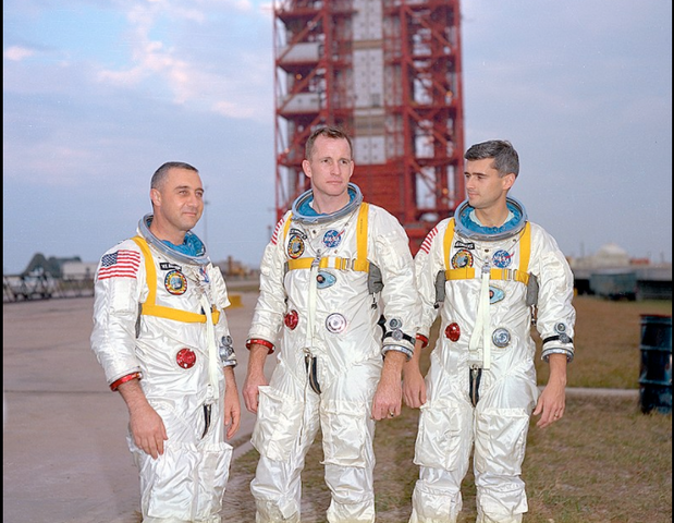 Accidental deaths of Grissom, White, and Chaffee