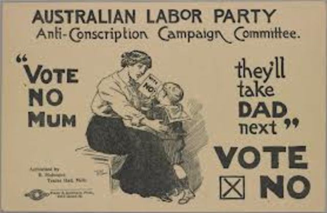 Conscription Introduced In Australia