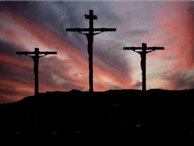 Jesús de Nazaret es crucificado.