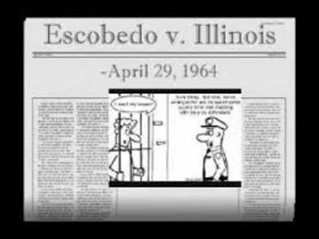 •	Escobedo v. Illinois