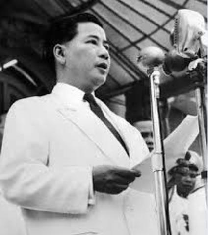 Ngo Ding Diem Refuses To Take Part In Election