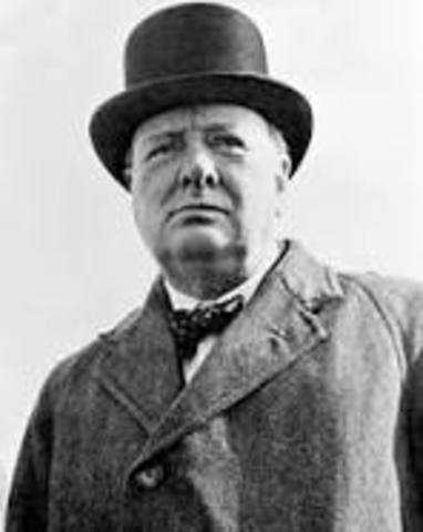Winston Churchill becomes prime minister