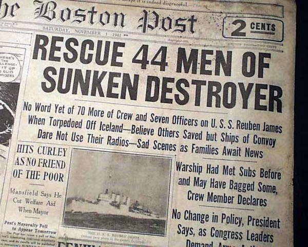 Reuben James Sank