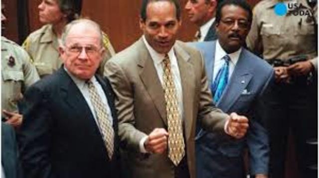 •	O.J. Simpson’s “Trial of the Century