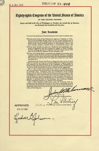 Gulf of Tonkin Resolution