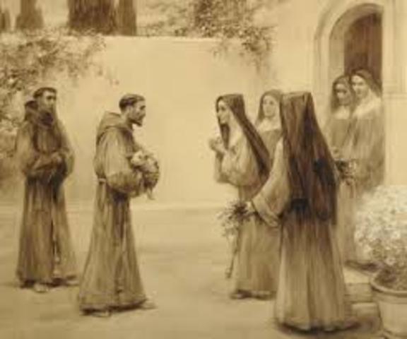 Creación de orden de damas pobres