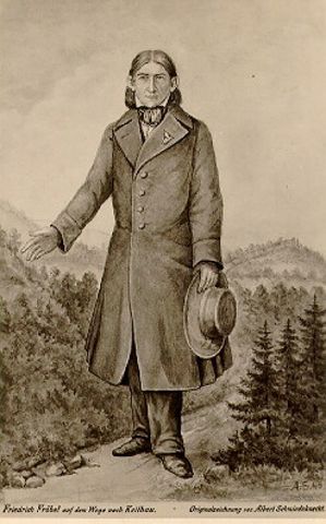 Friedrich Fróebel nace