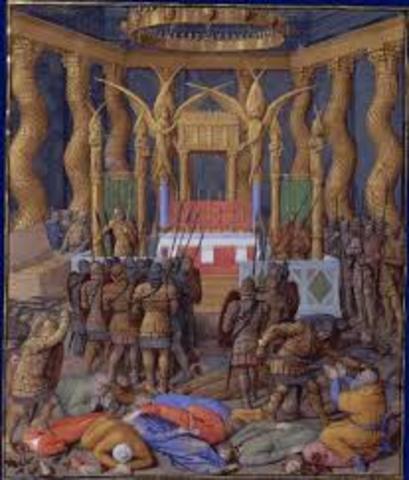 Romans conquer Holy Land