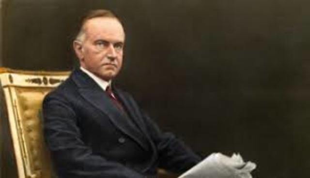 Calvin Coolidge- 1920's Politics