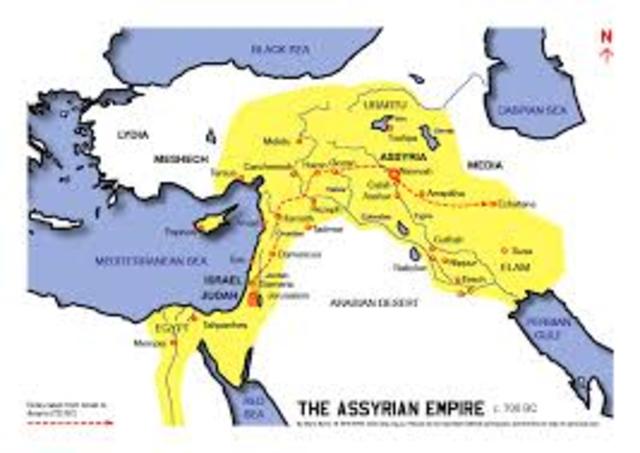 Assyrians conquer Israel