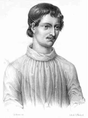 Giordano Bruno burned at the stake for heresy