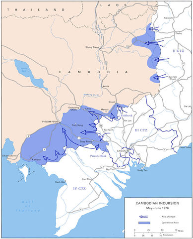 Incursion into Cambodia