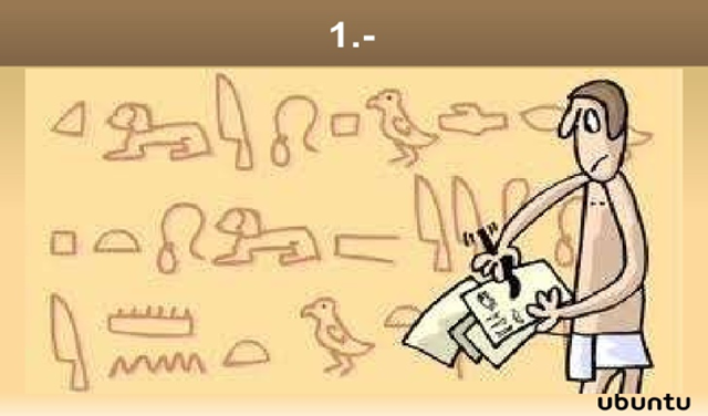 Primeros sistemas educación.