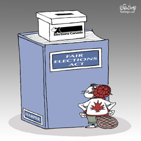 Harper Government passes Bill C-16 + Act to amend the Canada elections
