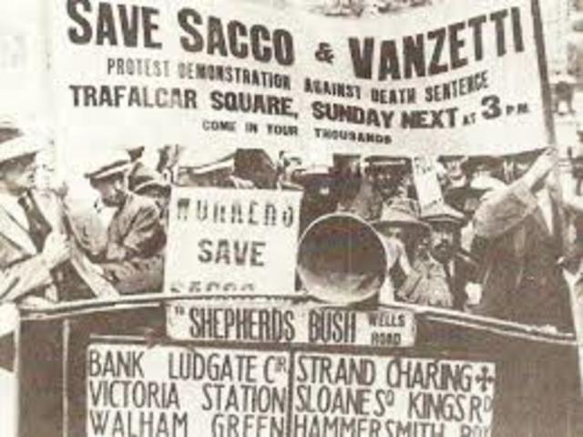 Immigrants (Case of Sacco and Vanzetti)