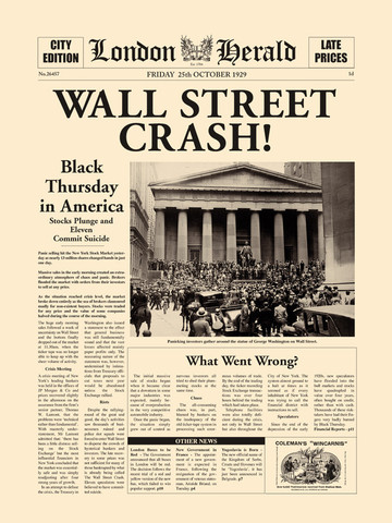 Wall Street Crash