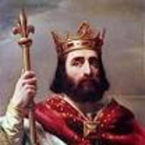 Comienzo del reinado de Pipino el breve