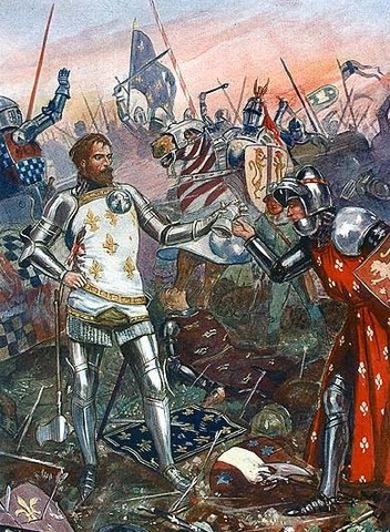 La batalla de poitiers