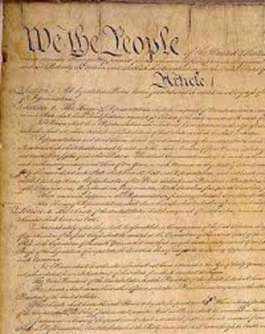 CONSTITUCIÒ DE NORD-AMERICA: 1787