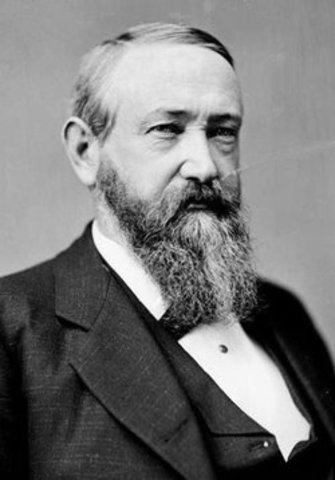 Benjamin Harrison Elected President