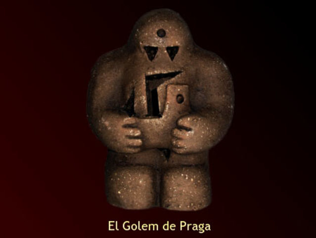 Golem de Praga.