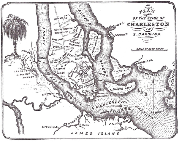 Charleston fell to the British.