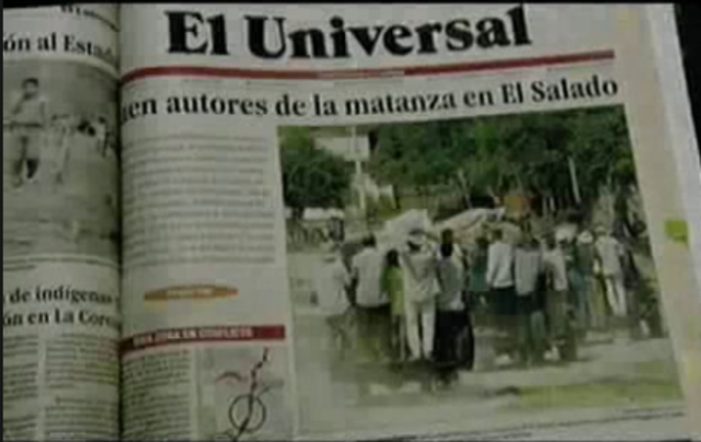 Masacre El Salado, Bolivar