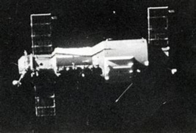USSR, First spacestation.
