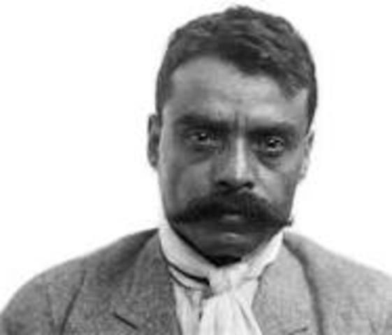 Asesinato de Emiliano Zapata.