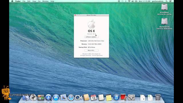 Mac OS X 10.9 Mavericks