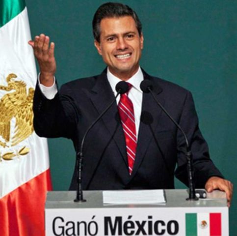 Enrique Peña Nieto toma la Presidencia de México