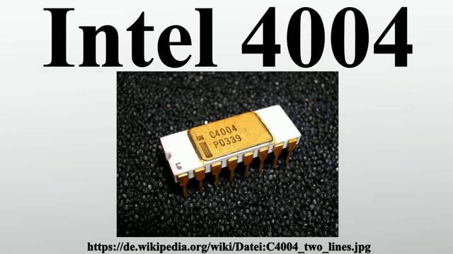 Microprocessador Intel 4004