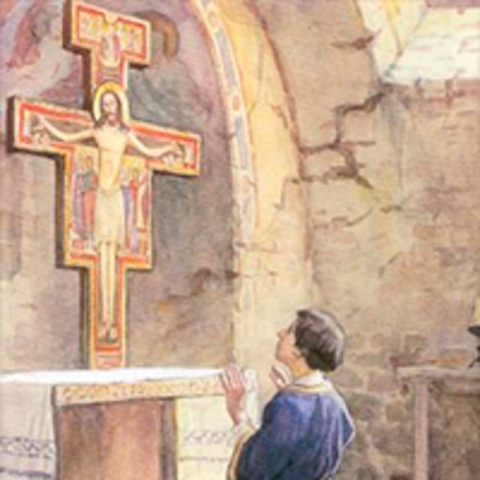 El templo de San Damian - 1205