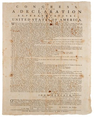 Declration of Independence