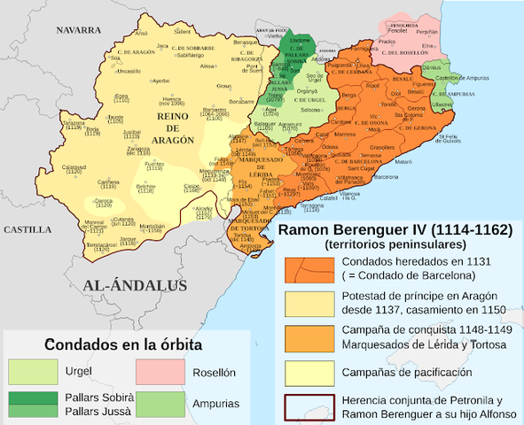 Creación del condado de Aragón