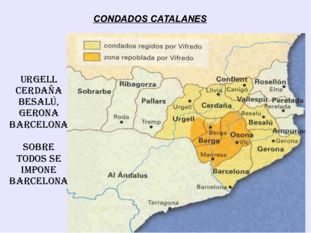 Creación de los Condados Catalanes