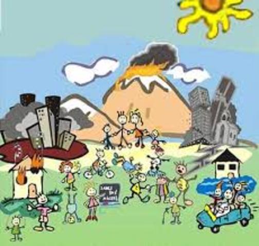 Riesgos catastróficos y accidentes de tránsito.