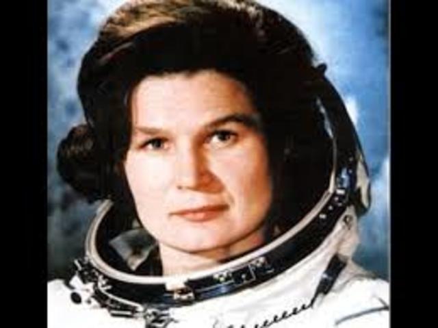 USSR: Valentina Tereshkova becomes first woman to enter space